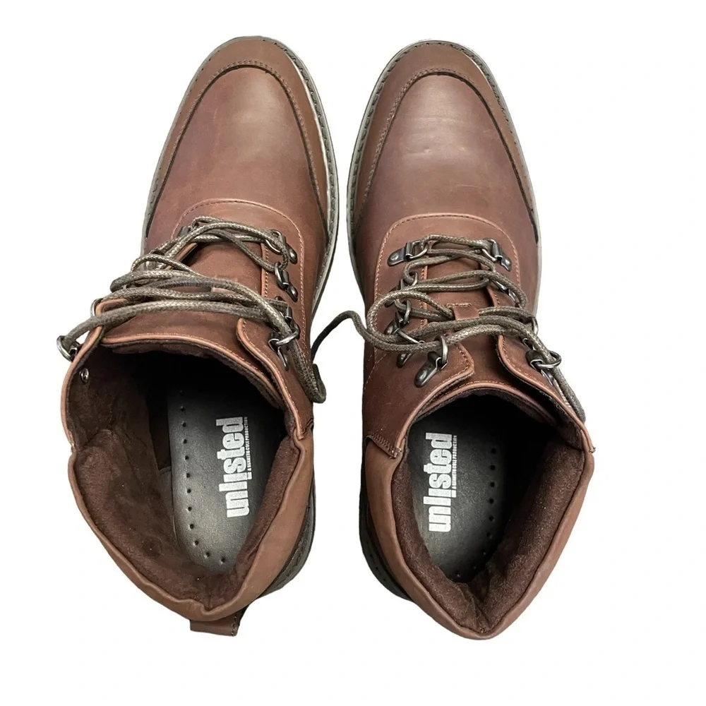 Unlisted By Kenneth Cole Baink Hiker Boot NEW In Box Size 10 - Picture 2 of 7